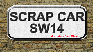 scrap car SW14